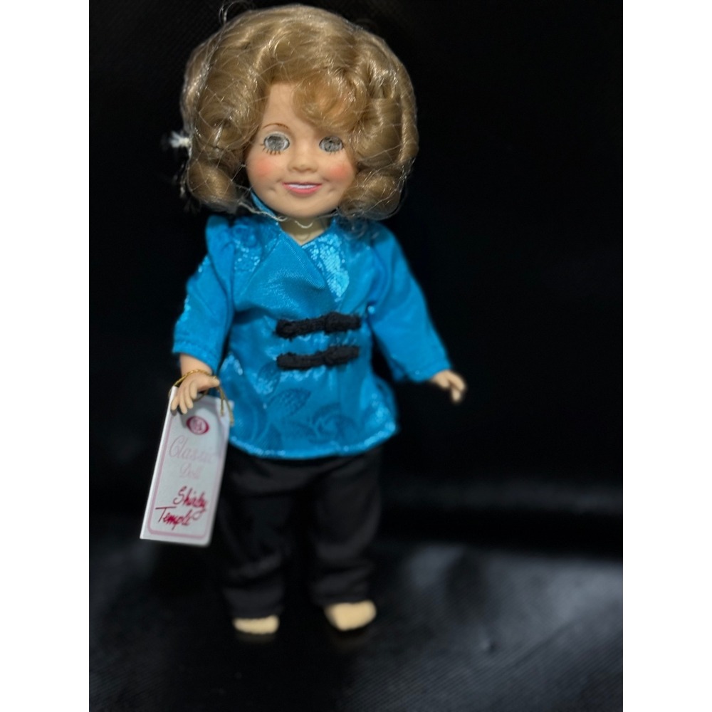 Ideal Classic Doll Shirley Temple Collectible Doll Blue‎ Outfit